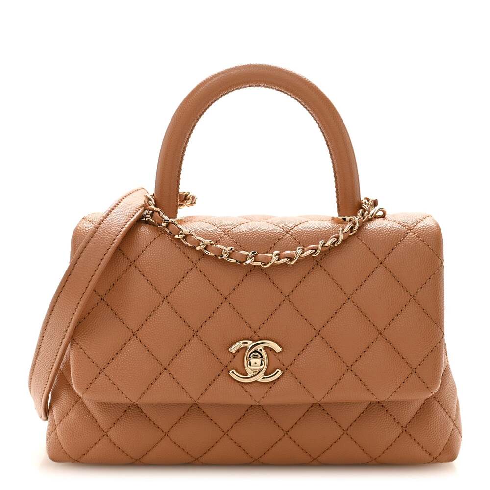 Chanel Caviar Quilted Mini Coco Handle #269974C55B